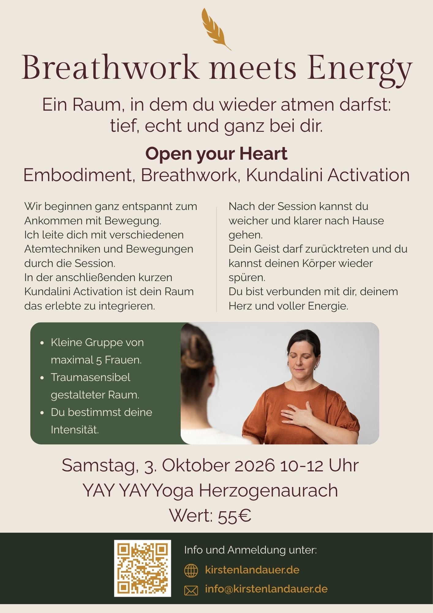 Breathwork mit Kirsten Landauer
